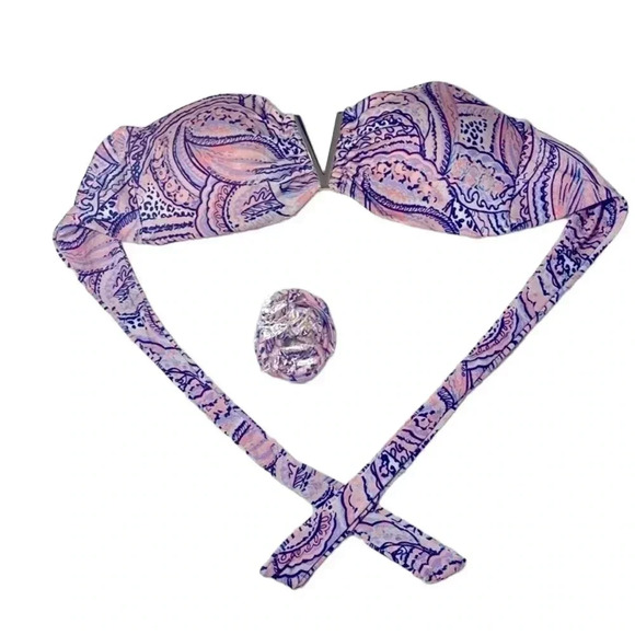 Victoria Secret Swimwear Pink Purple Bombshell Removable Straps, Swim Bikini Top - Picture 2 of 9